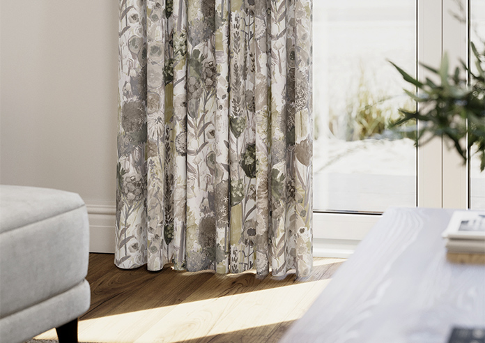 Wildflowers, Natural - Made to Measure Curtains - Image 5